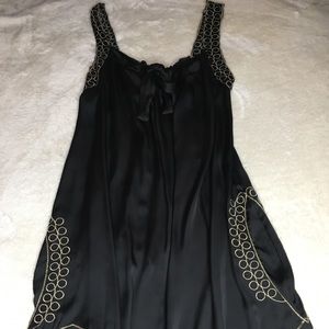 One of a kind satin dress